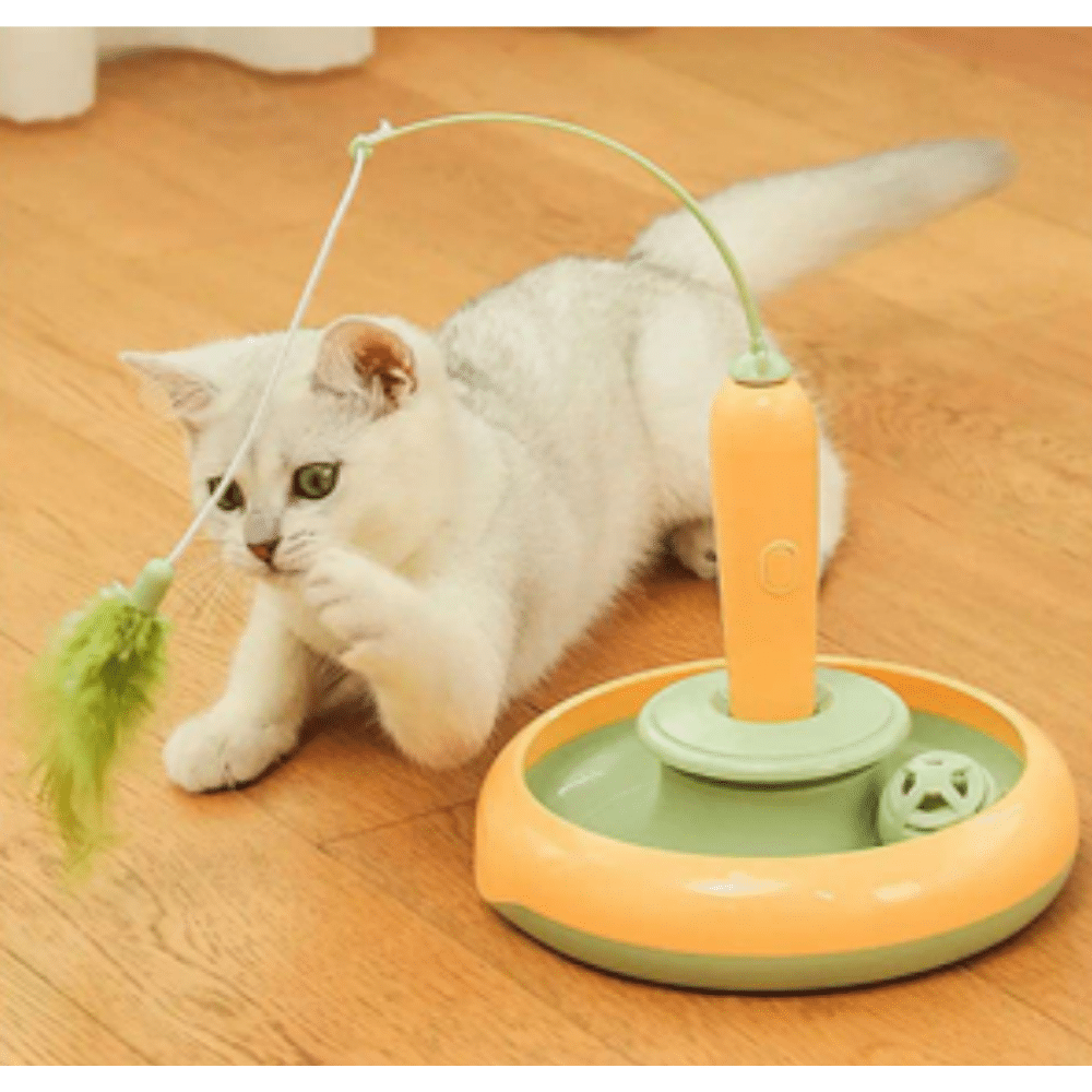 62 Juguete Interactivo para Gatos "FunFeather"